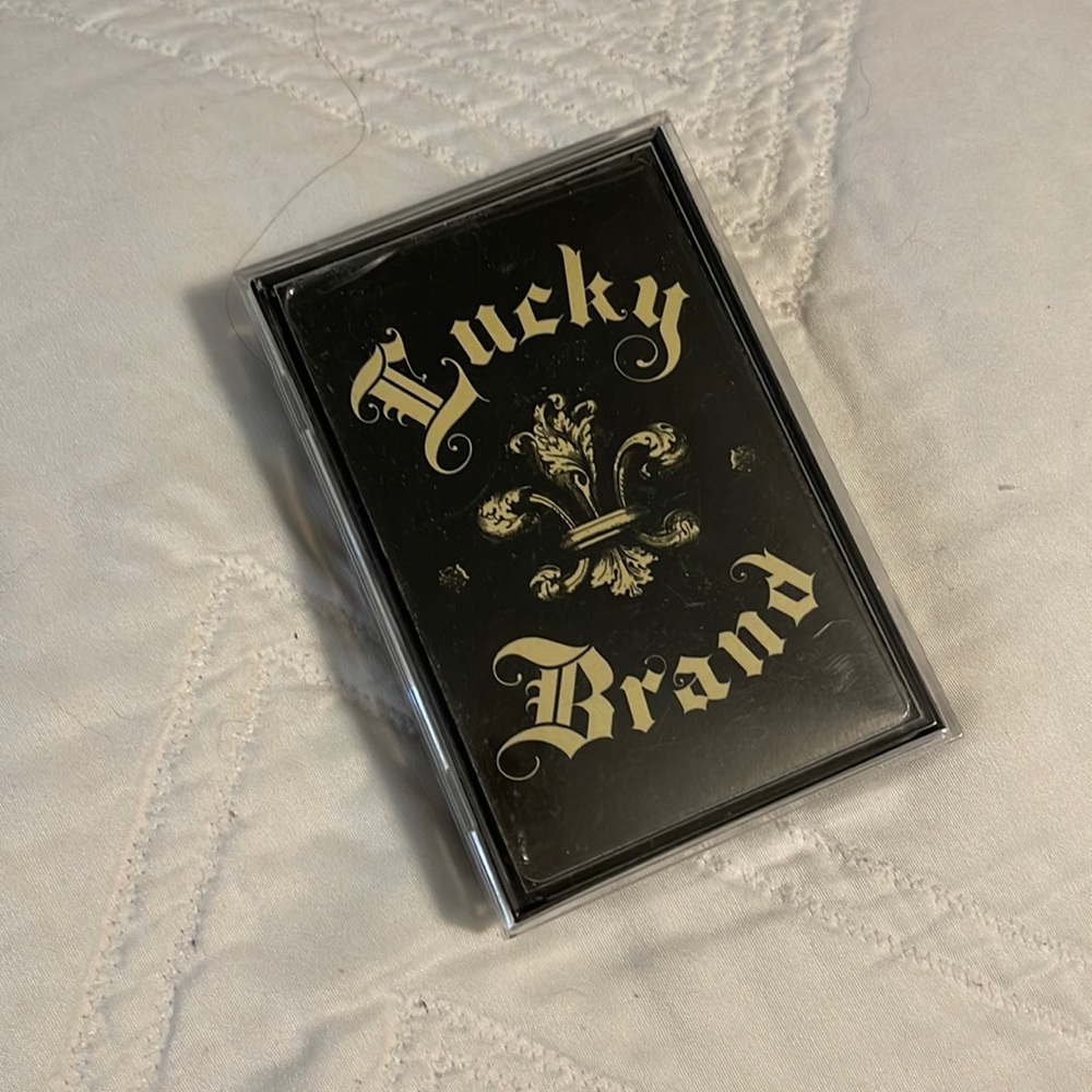 New deck of cards lucky brand